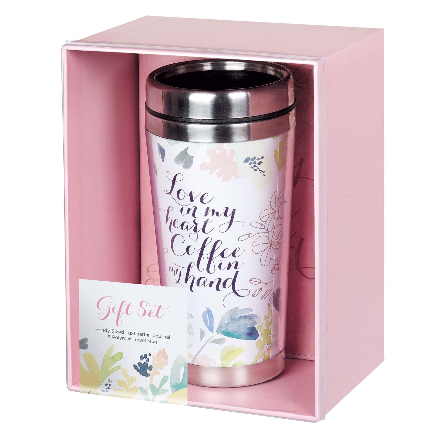Love In My Heart Travel Mug (Travel Mug/Journal Set)