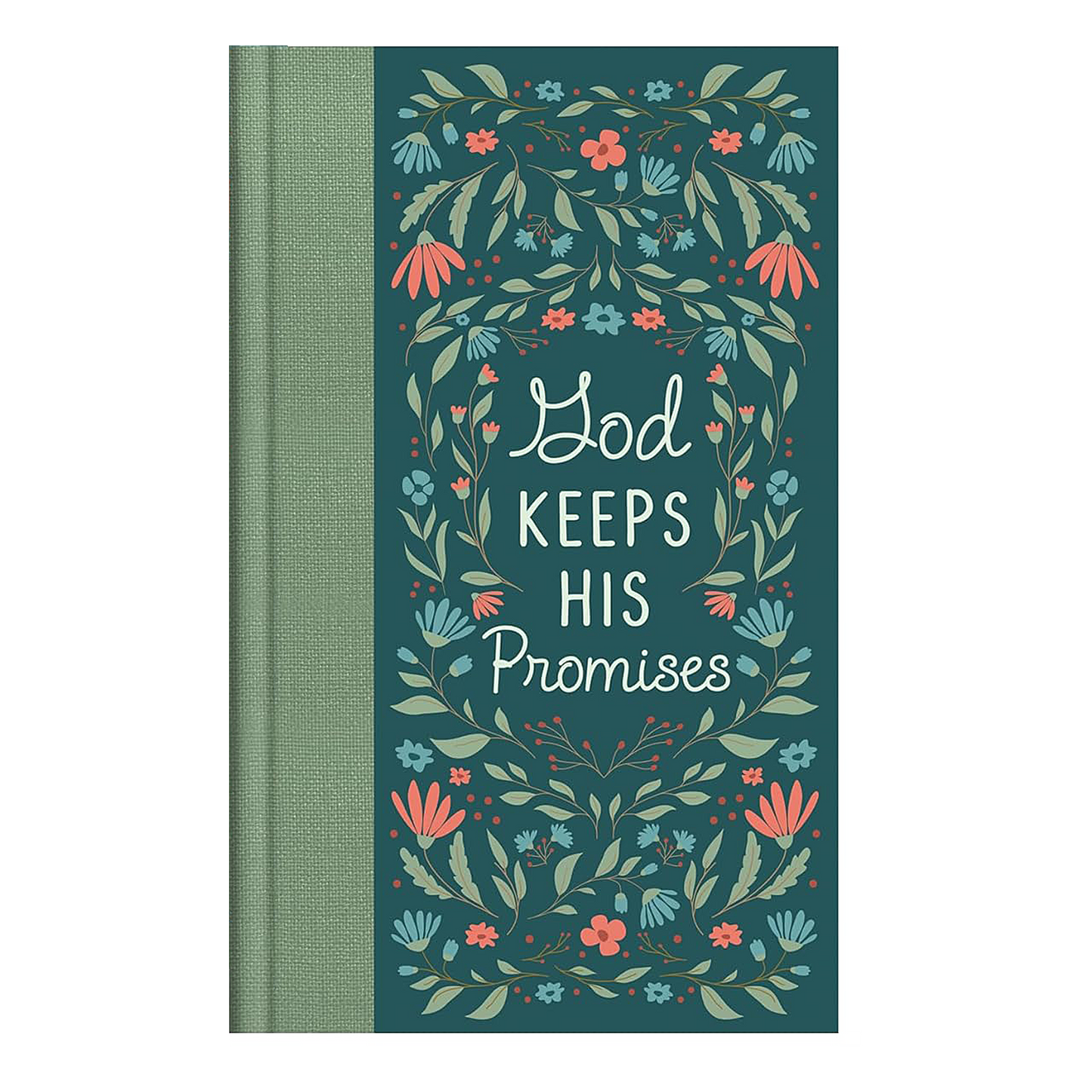 God Keeps His Promises KJV Study Bible [Sage Floral] Hardcover