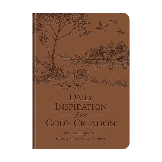 Daily Inspiration from God's Creation: Meditations for Men Inspired by the Great Outdoors Imitation Leather Compiled by Barbour Staff