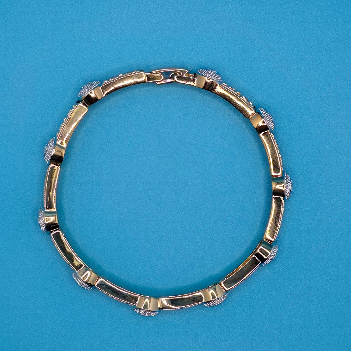 Golden and Silver Bracelet - Jewelry
