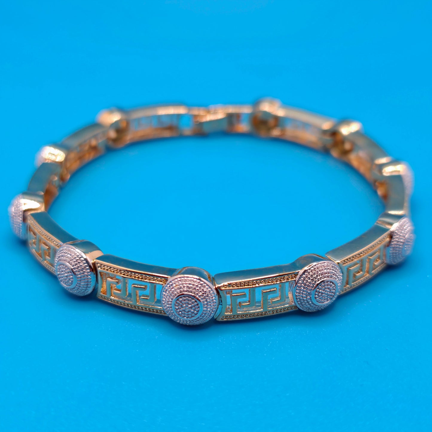 Golden and Silver Bracelet - Jewelry