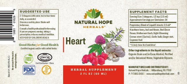 Natural Hope Heart Formula: Herbal Support for Cardiovascular Health