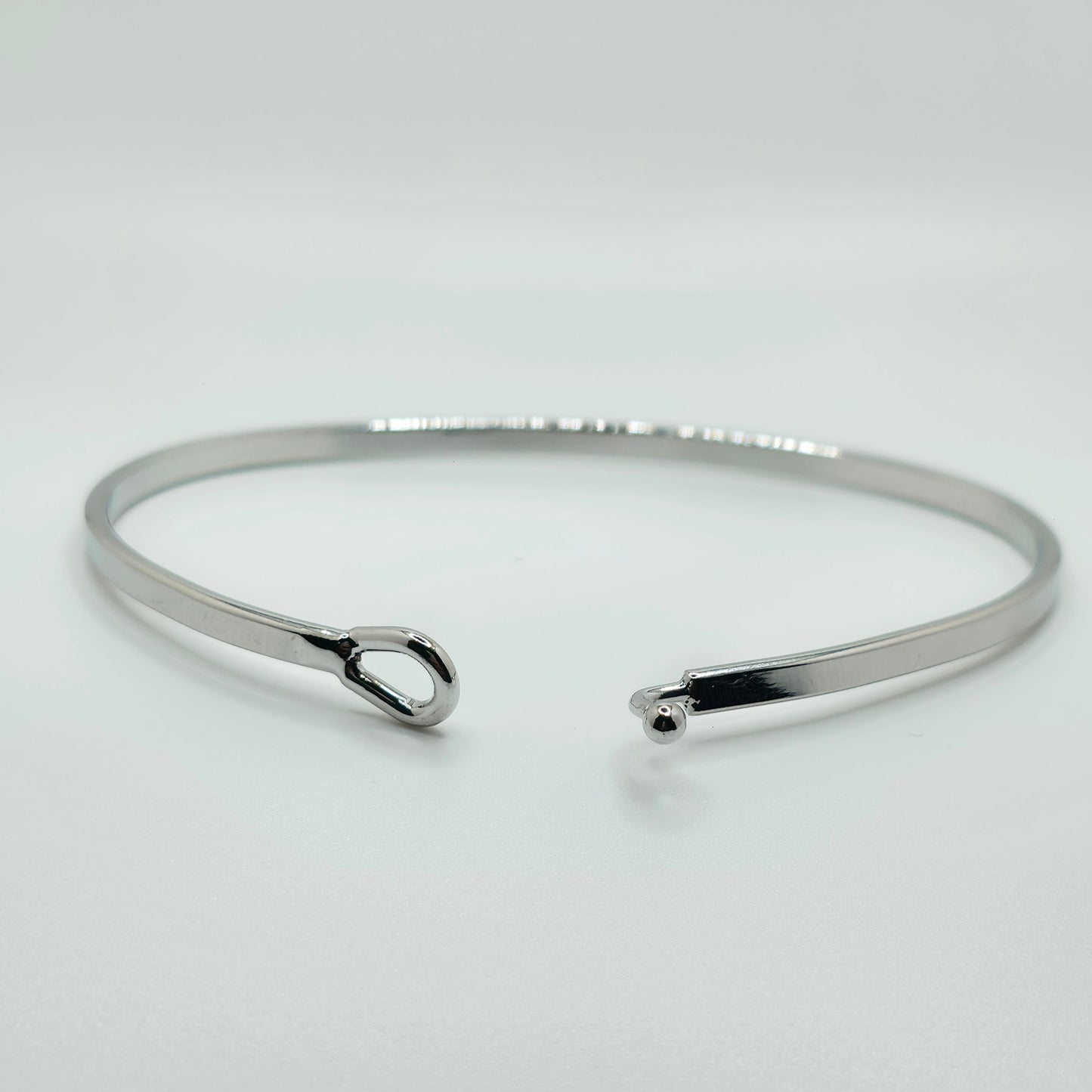 HOPE (Arrow) Inspirational Message Bracelet Positive Message Engraved Thin Bangle - Jewelry