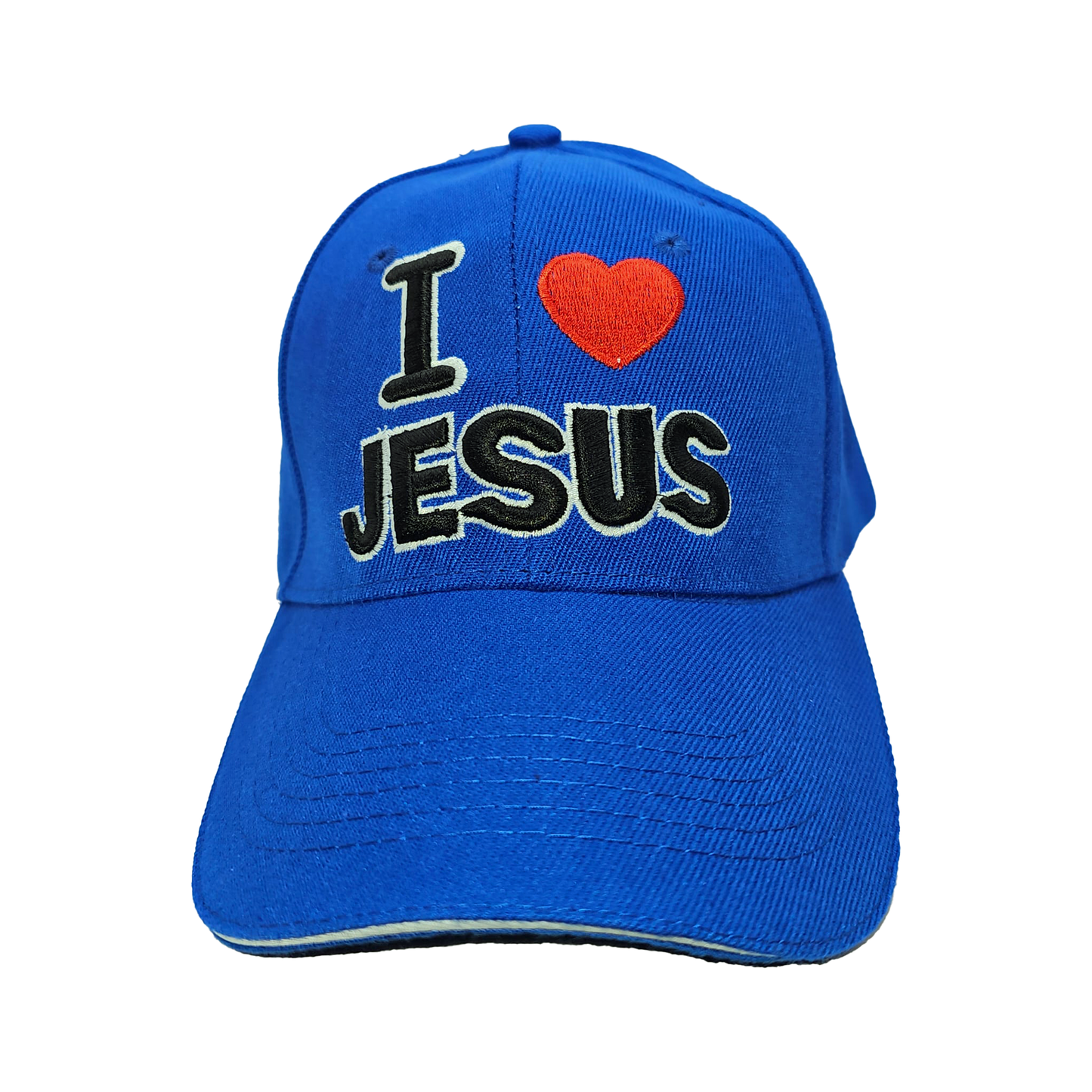 I Love Jesus Cap - 3D Embroidery Jesus Cap
