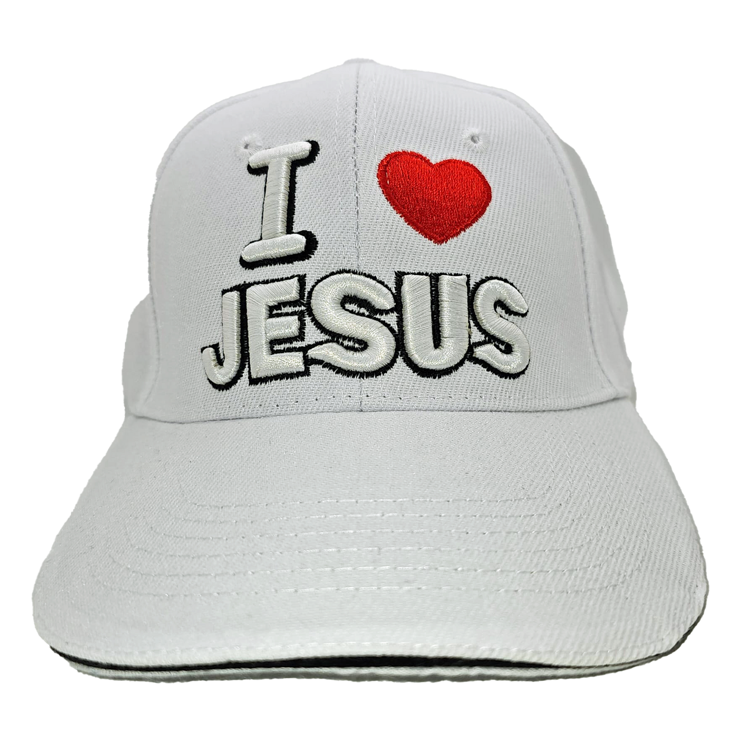 I Love Jesus Cap - 3D Embroidery Jesus Cap