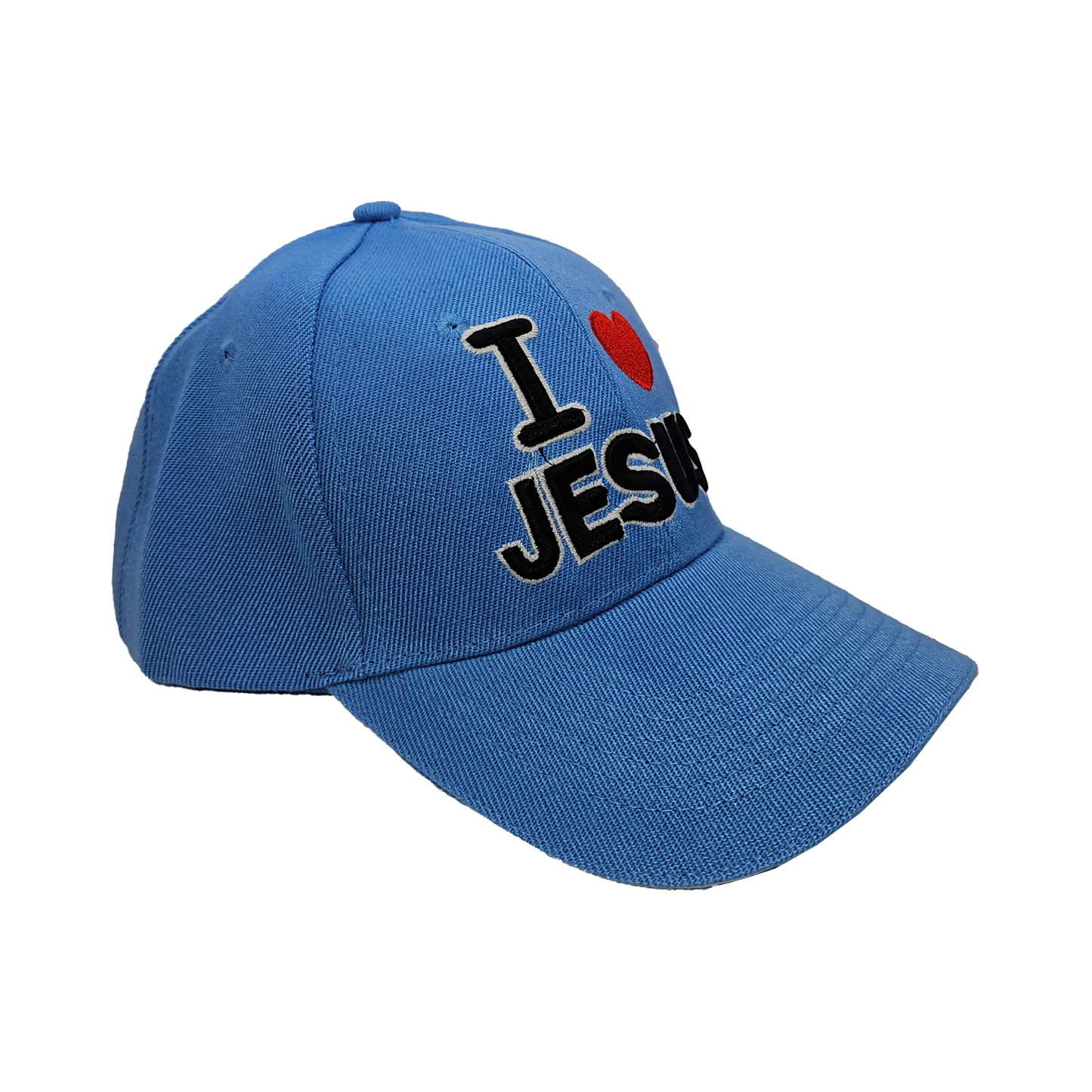 I Love Jesus Cap - 3D Embroidery Jesus Cap