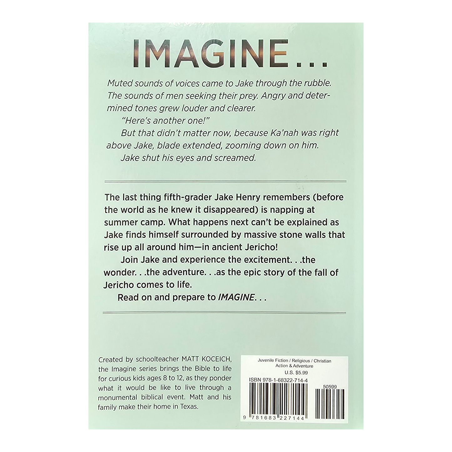 Imagine. . .The Fall of Jericho by Matt Koceich