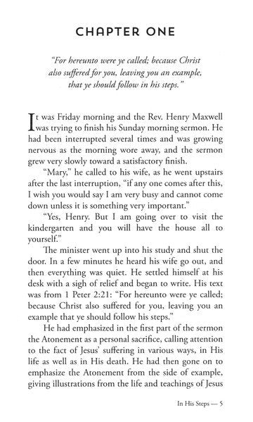 In His Steps By: Charles M. Sheldon - Devotional