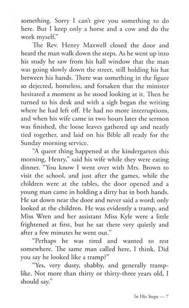 In His Steps By: Charles M. Sheldon - Devotional