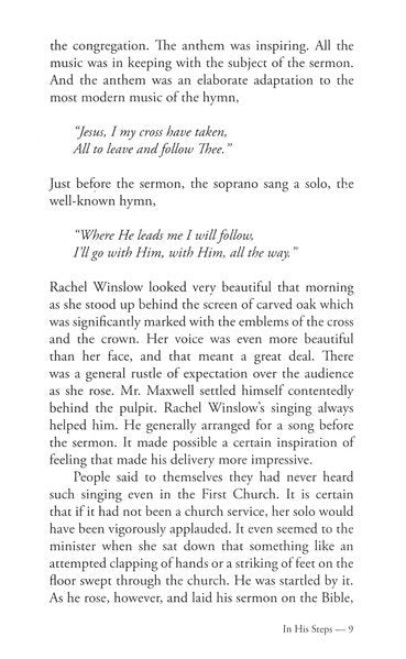 In His Steps By: Charles M. Sheldon - Devotional