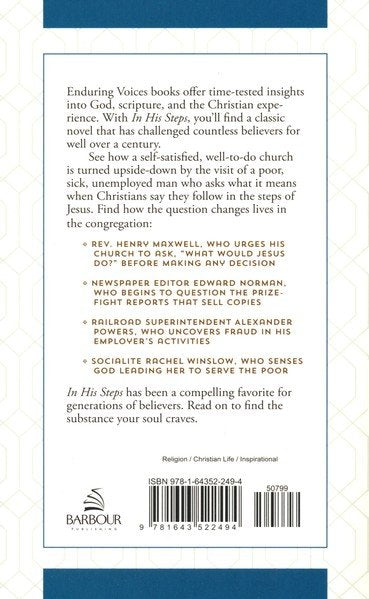 In His Steps By: Charles M. Sheldon - Devotional