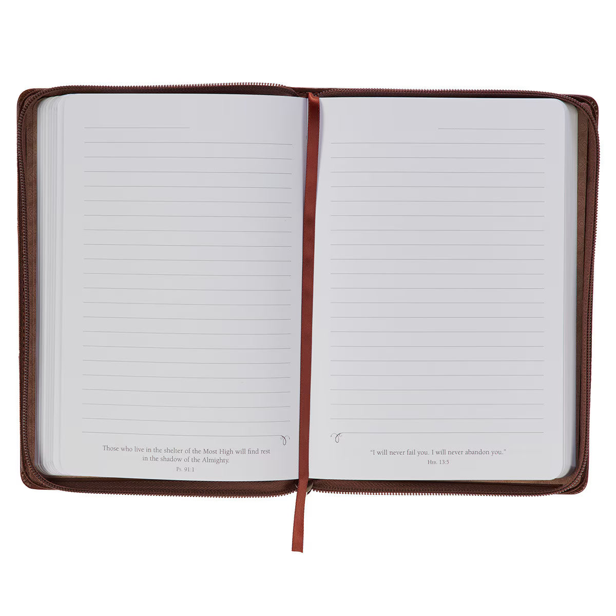 Be Still & Know Tan Flexcover Journal - Psalm 46:10