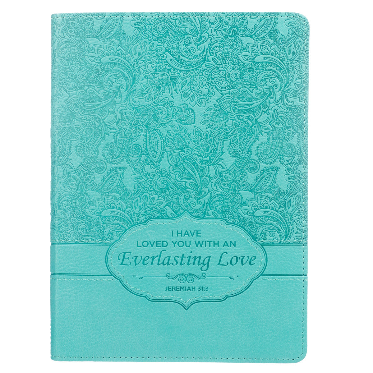 Teal Faux Leather Journal - Journal