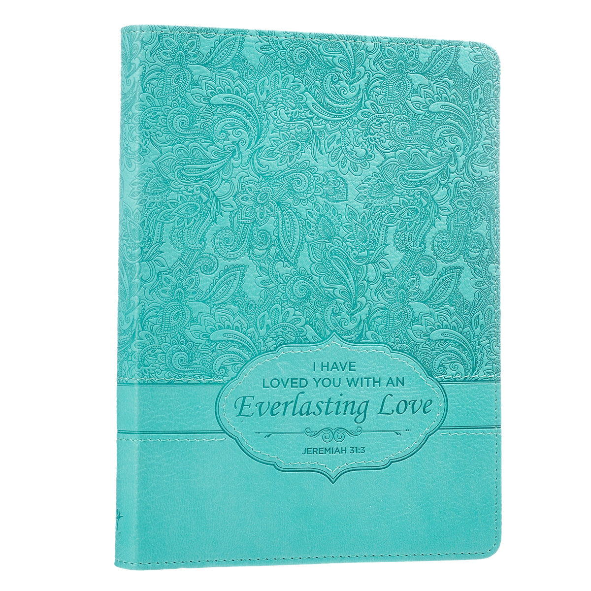 Teal Faux Leather Journal - Journal