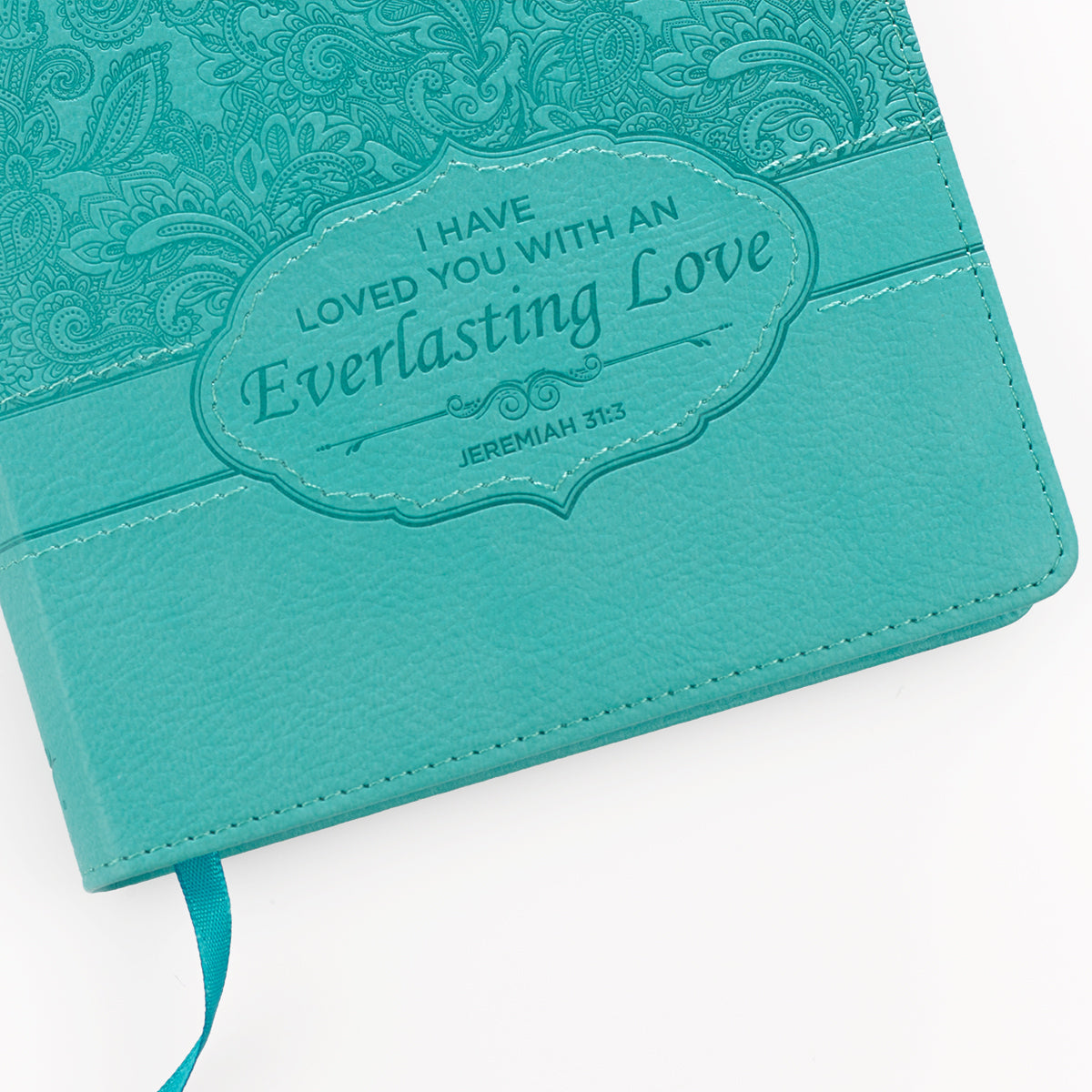 Teal Faux Leather Journal - Journal