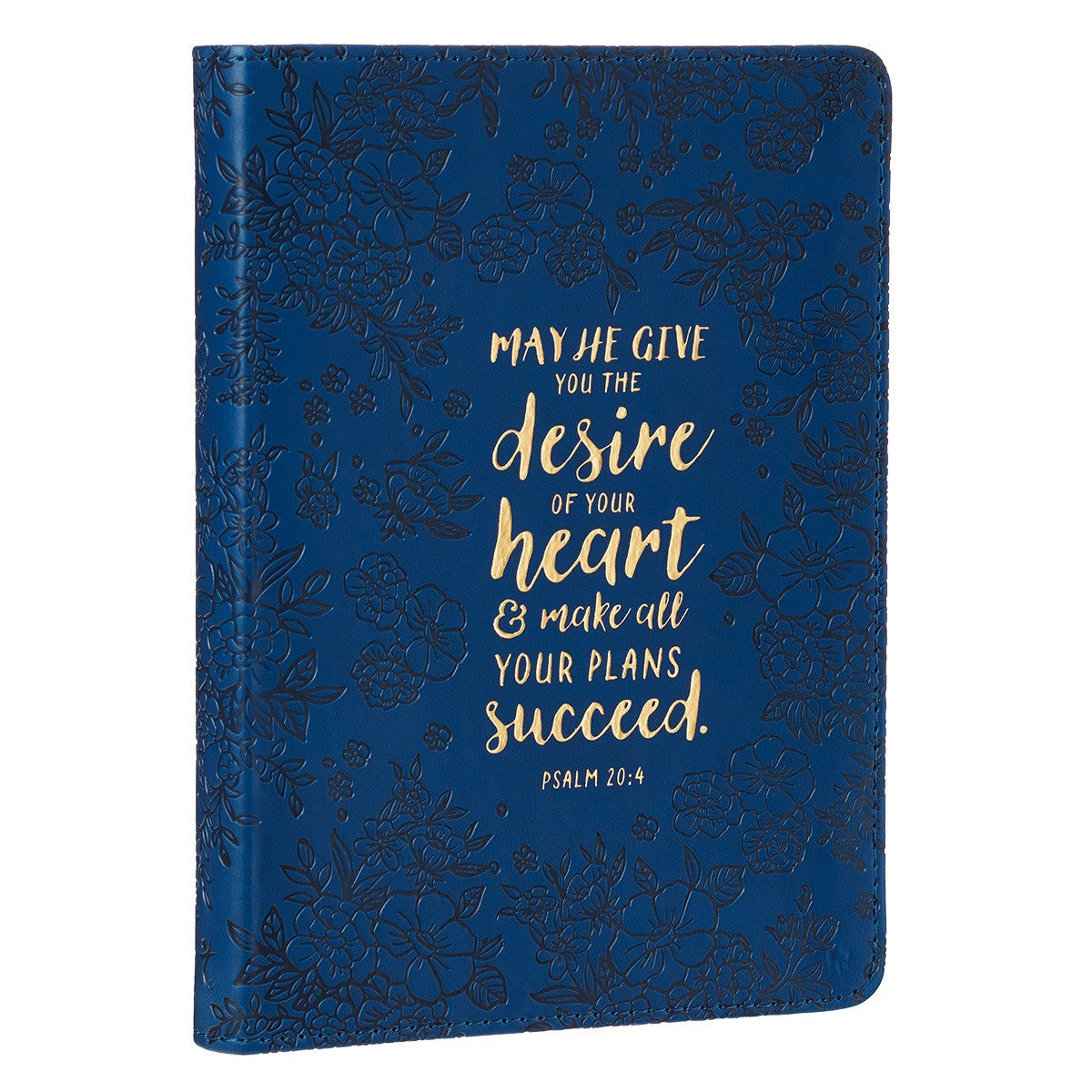 Desire of Your Heart Handy-sized Lux Leather Journal - Psalm 20:4