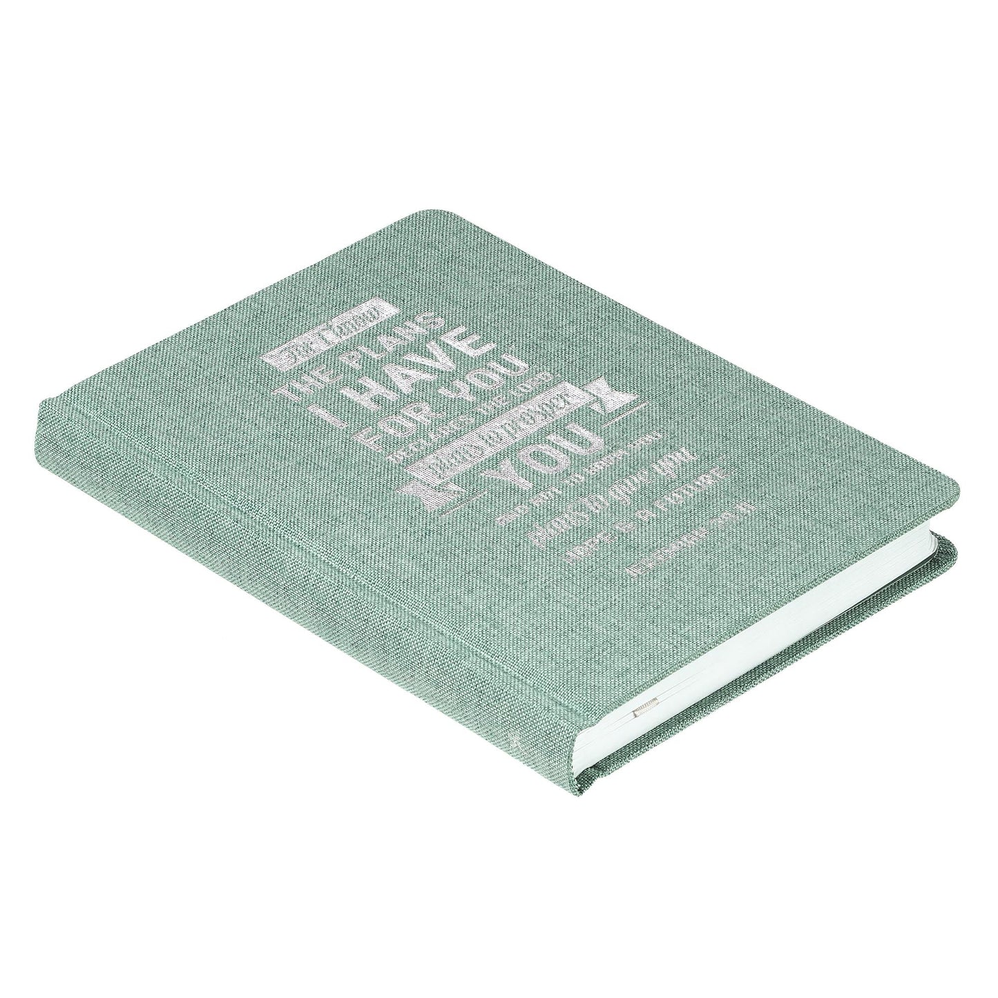 I Know The Plans Jeremiah 29:11 - Hardcover Linen Journal