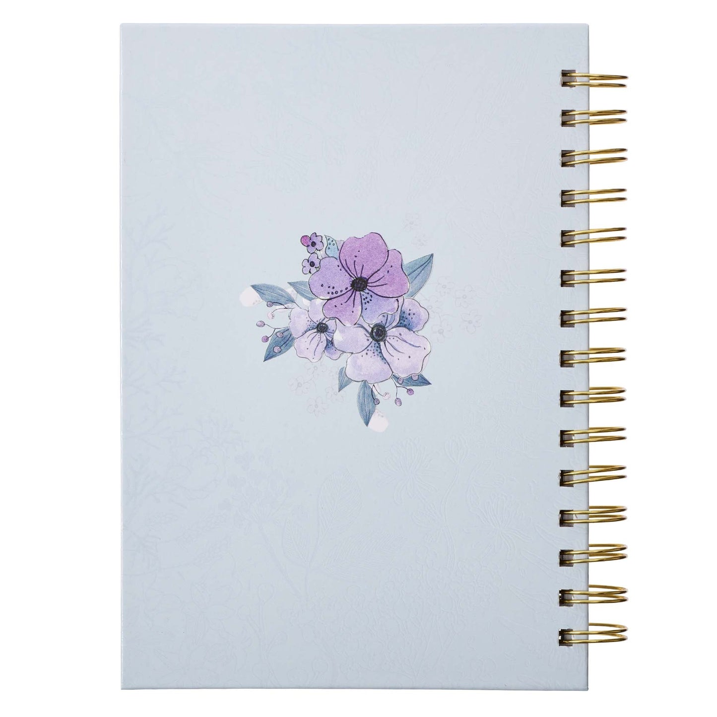 Grace Journal Gray/Purple Wire Bound