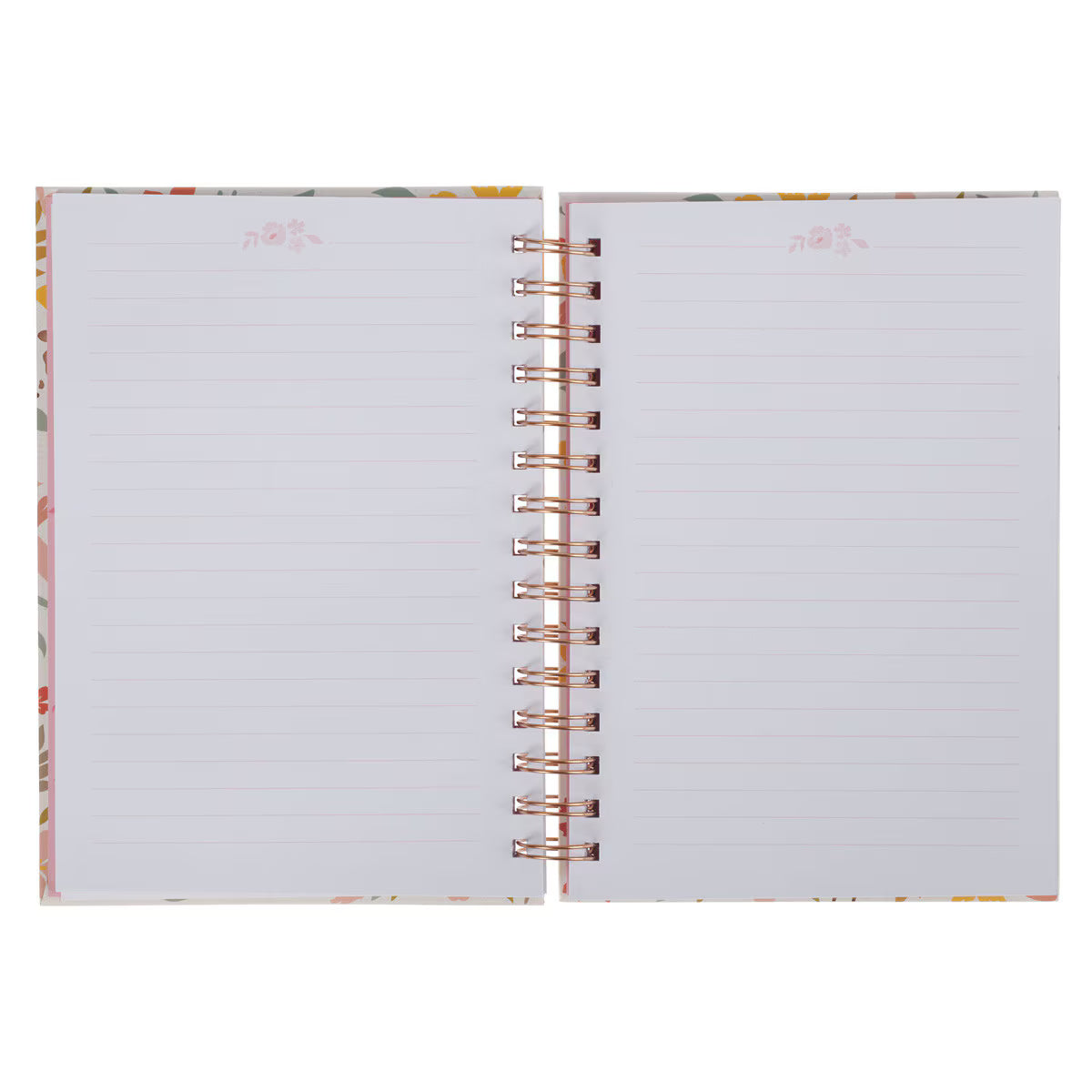 World's Greatest Mom Whimsical Floral Spiral-Journal