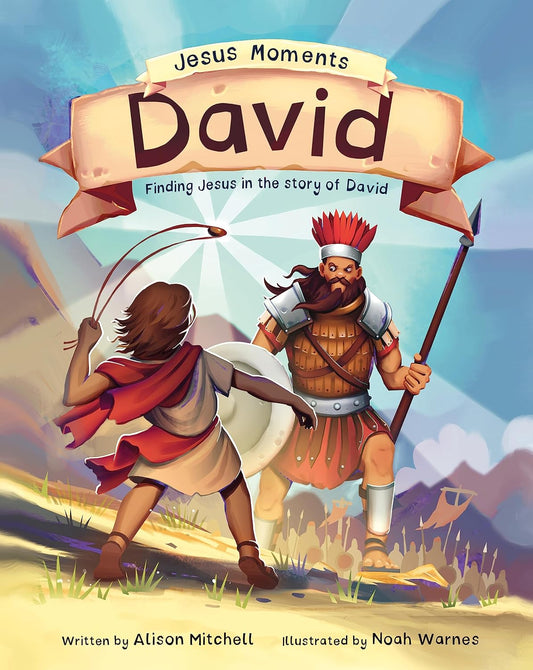 Jesus Moments: David Finding Jesus in the Story of David By Alison Mitchell, illustrated by Noah Warnes