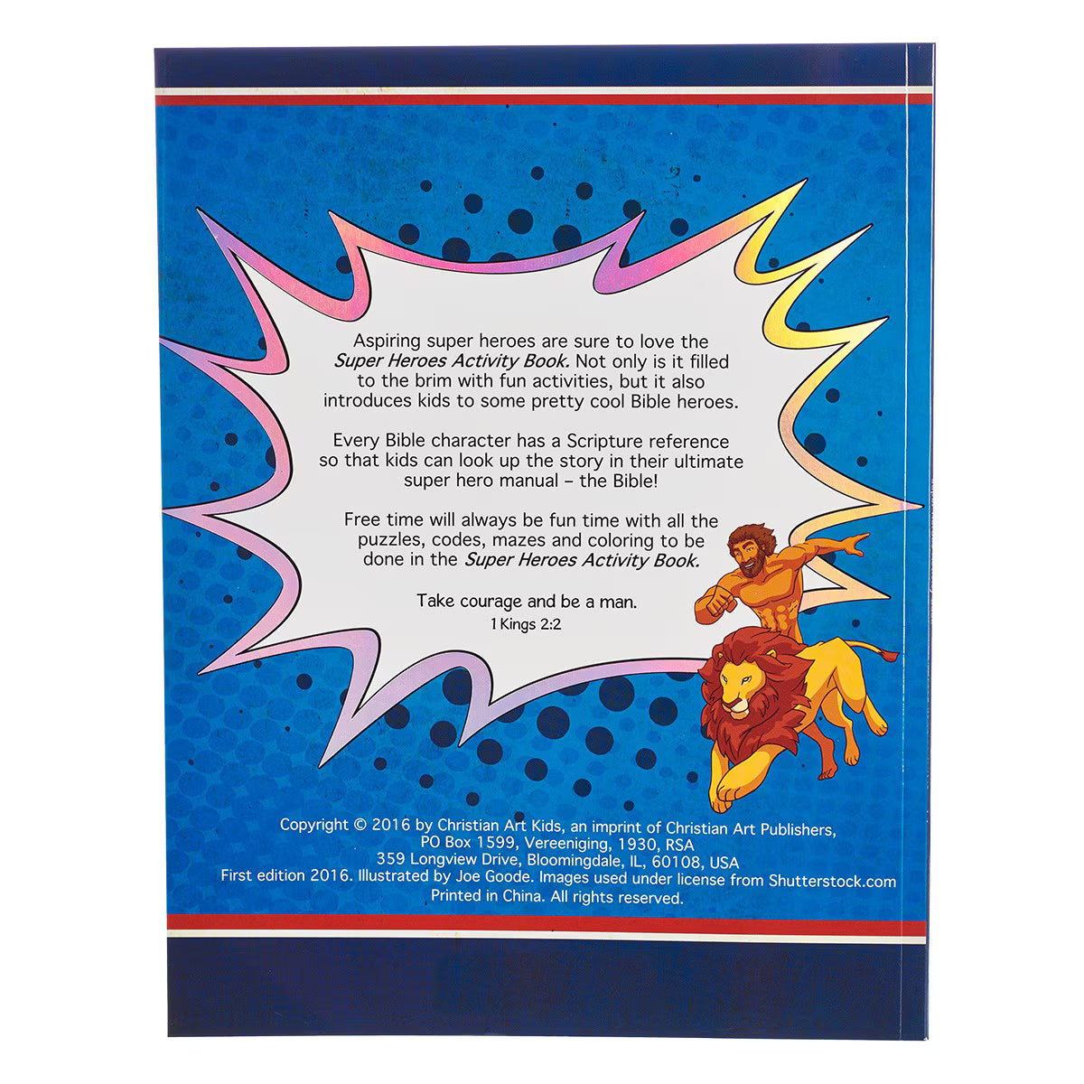 Super Heroes Activity Book by Joe Goode