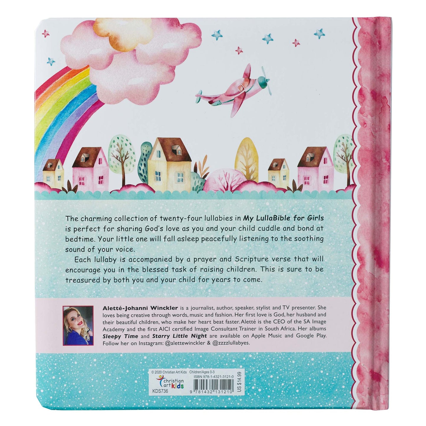 My LullaBible for Girls Bible Storybook BY ALETTÉ-JOHANNI WINCKLER Children's Books