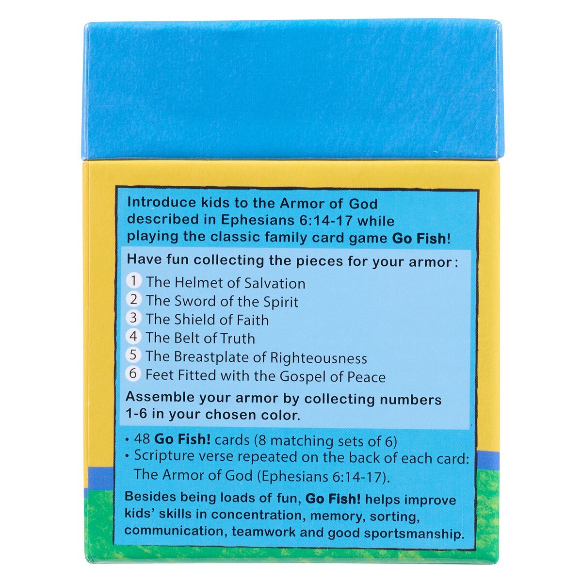 Go Fish! The Armor of God Card Game by Agnes de Bezenac