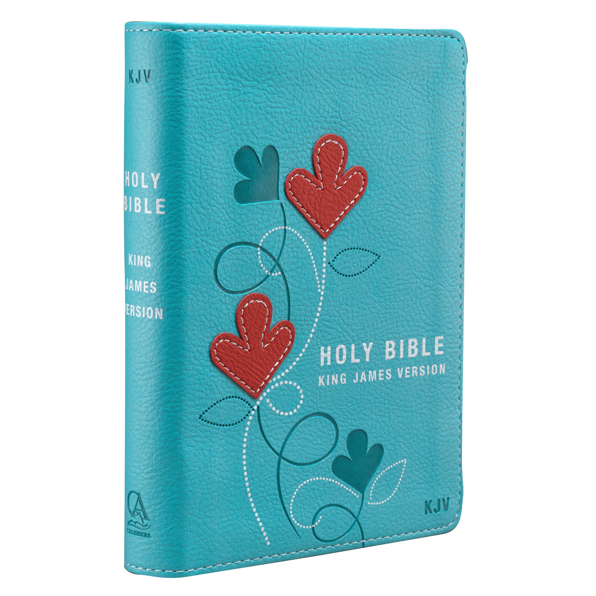 Turquoise King James Version Pocket Bible.