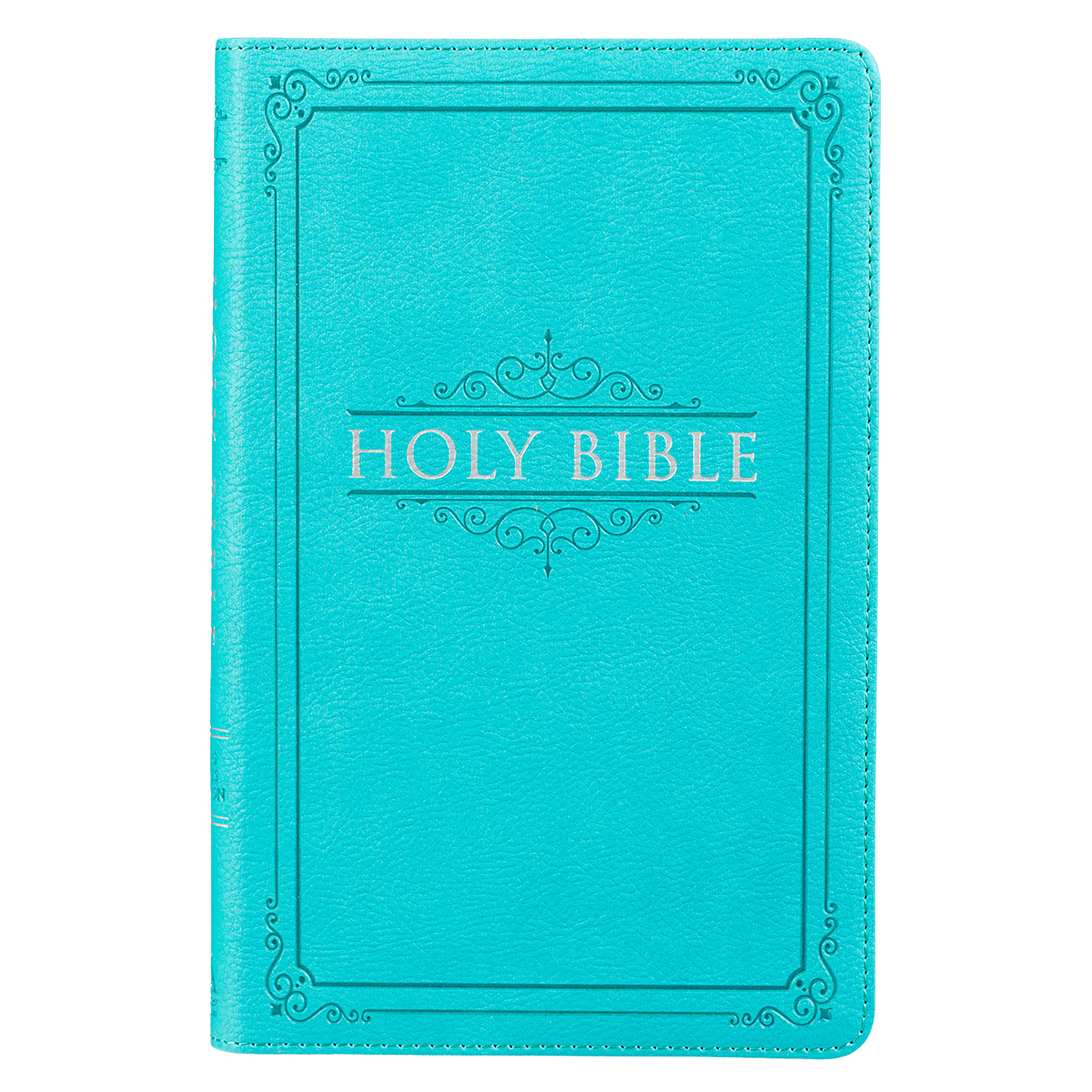 Teal Faux Leather King James Version Gift Edition Bible