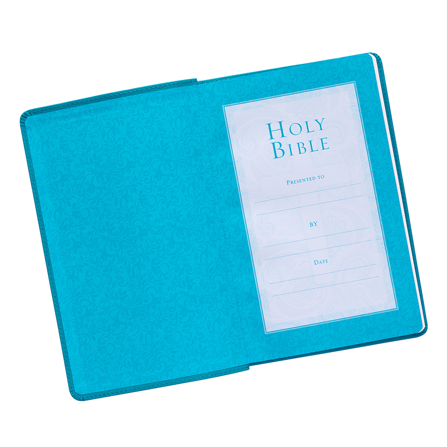 Teal Faux Leather King James Version Gift Edition Bible