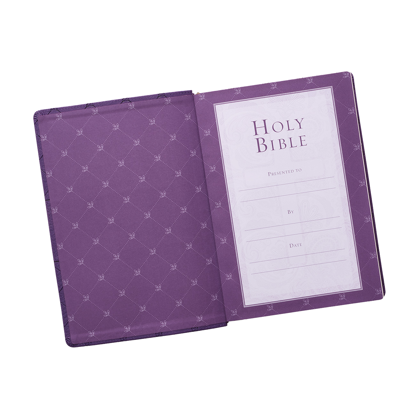 Purple Faux Leather Super Giant Print King James Version Bible