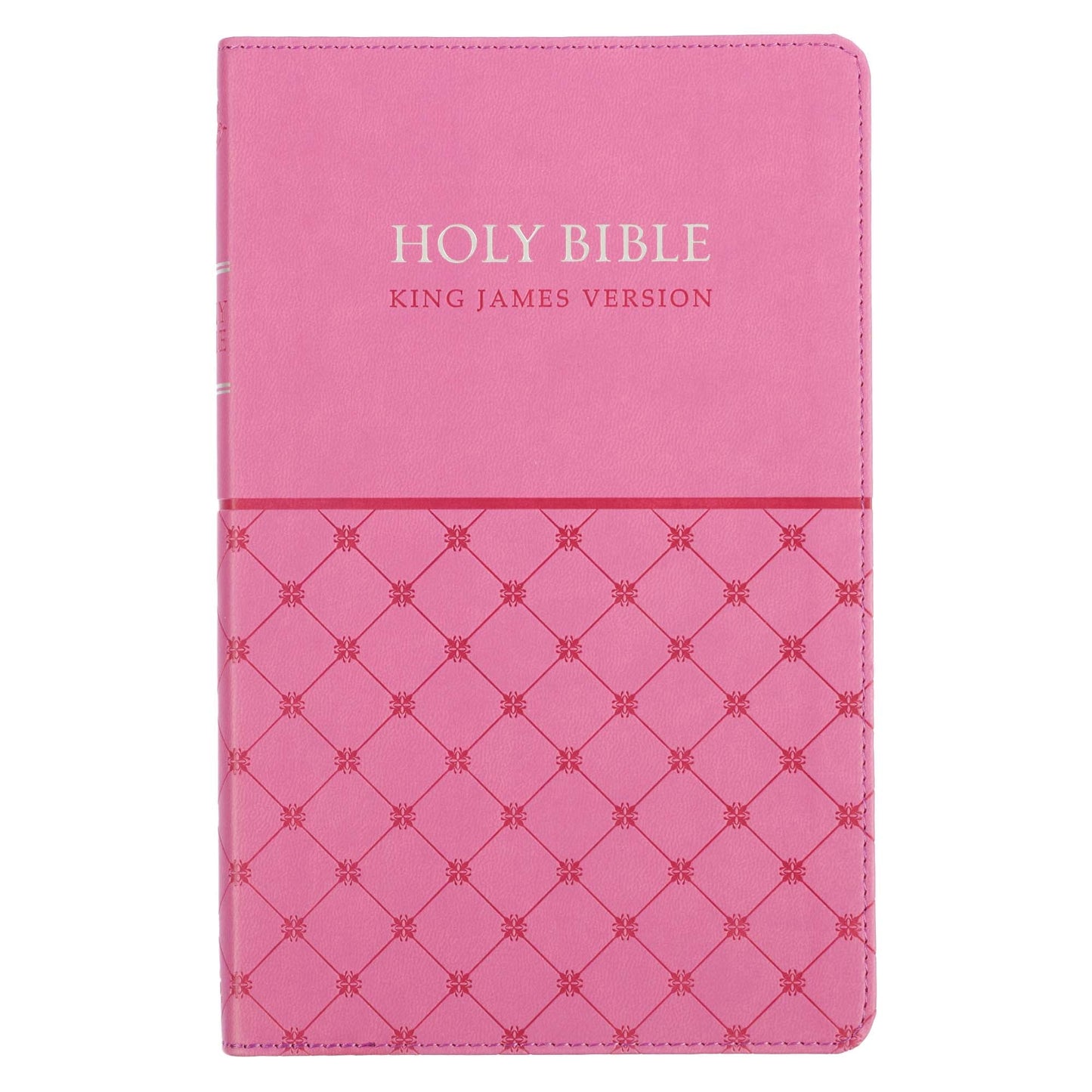 Pink Faux Leather King James Version Gift Edition Bible