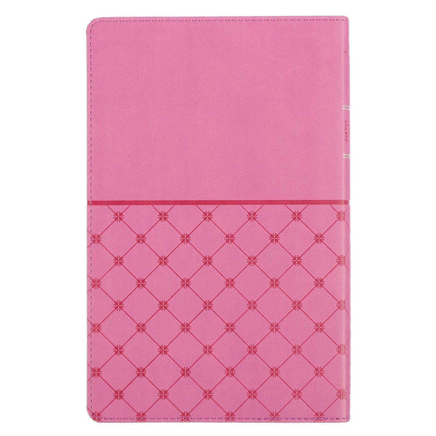 Pink Faux Leather King James Version Gift Edition Bible