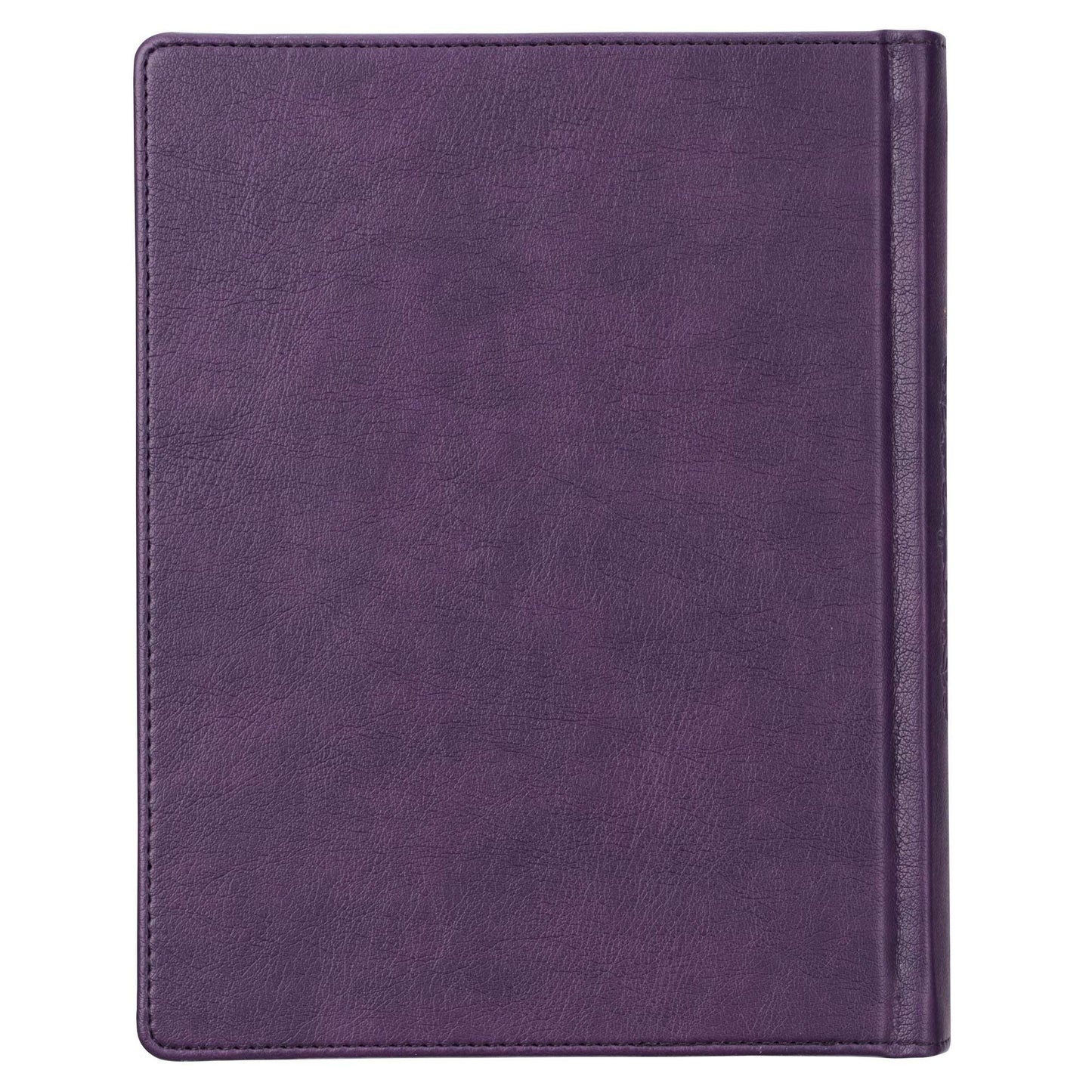 Purple Faux Leather Hardcover KJV My Creative Bible