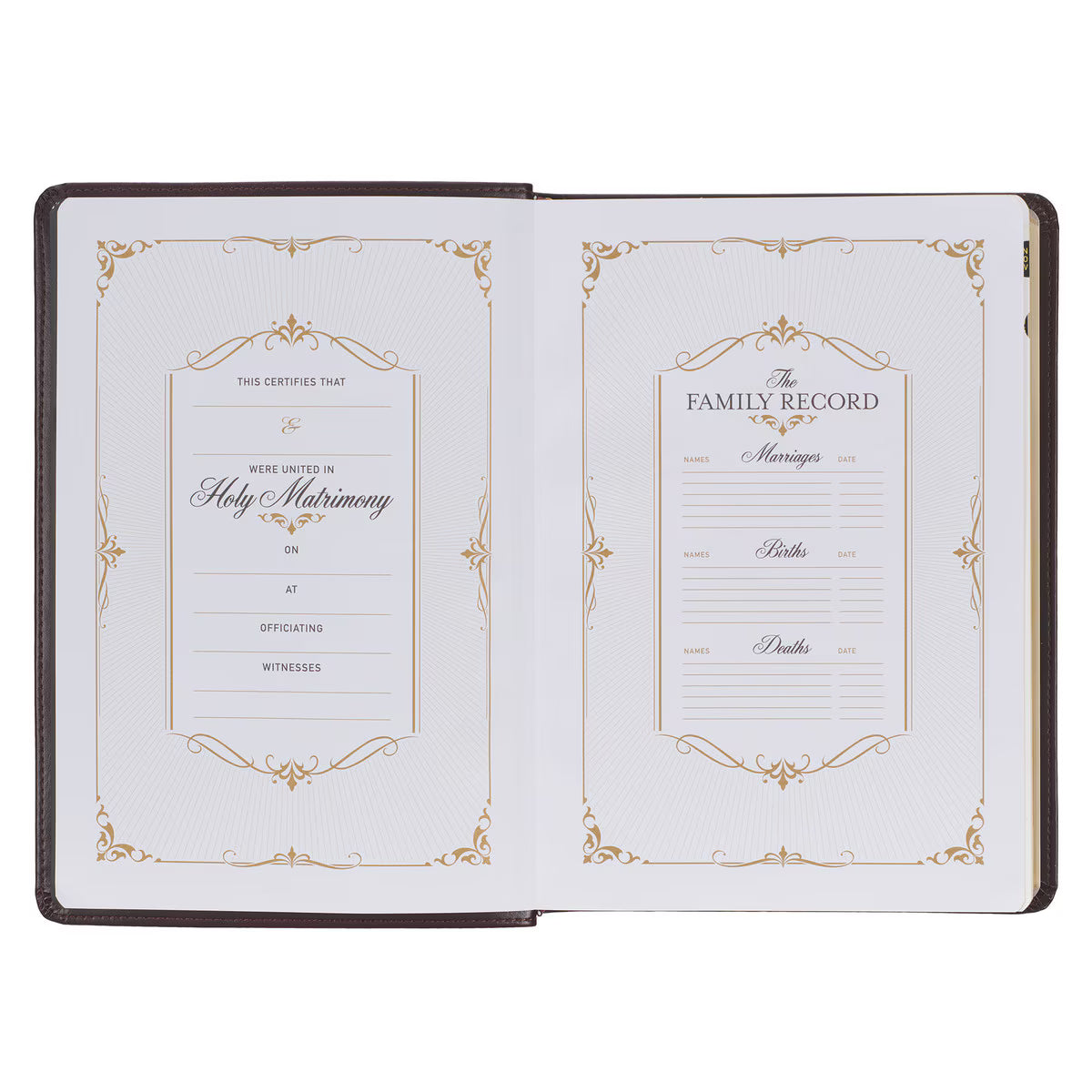 KJV Burgundy Faux Leather Study Bible with Thumb Index
