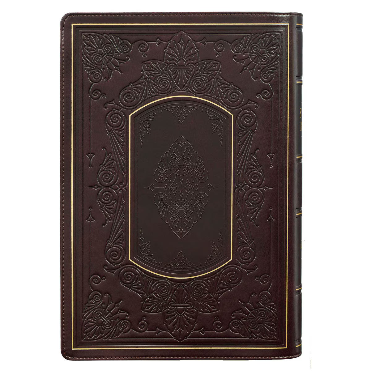 KJV Burgundy Faux Leather Study Bible with Thumb Index