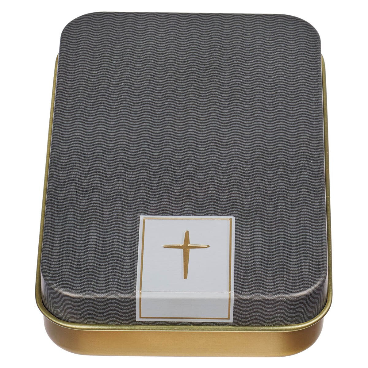 Plans Black Metal Keychain in Gift Tin - Jeremiah 29:1