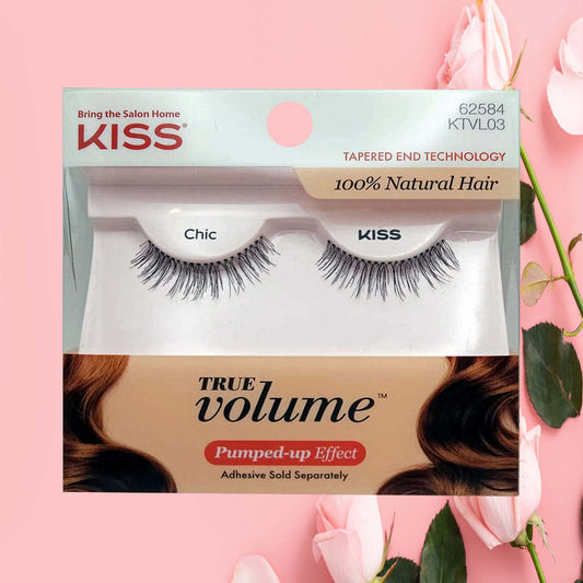 CHIC - KISS True Volume Natural Hair False Eyelashes