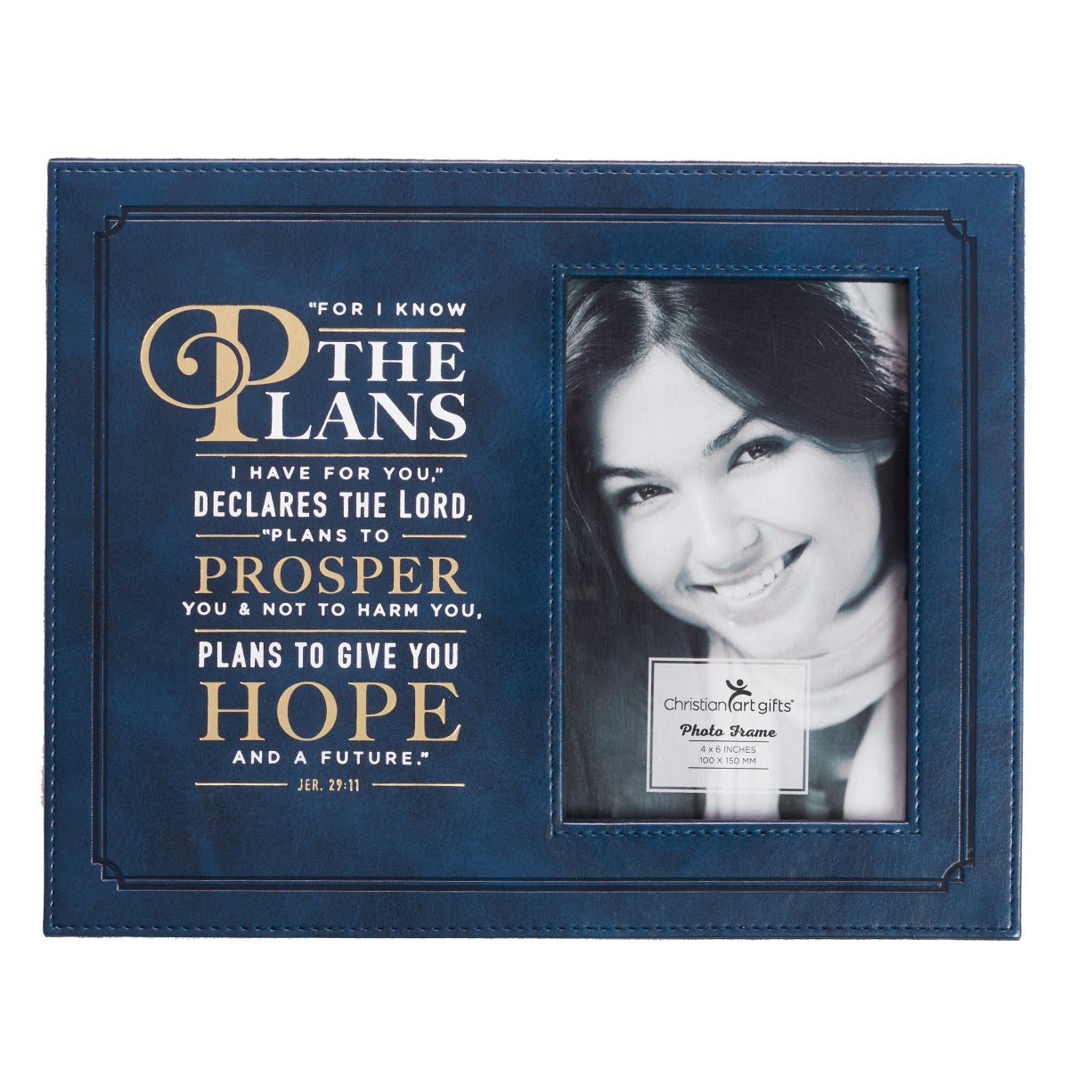 For I Know the Plans - Jeremiah 29:11 Photo Frame