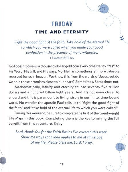 Life Map Devotional for Men: 28 Weeks of Inspiring Readings Plus Guided Life Maps By David Sanford - Men's Devotional