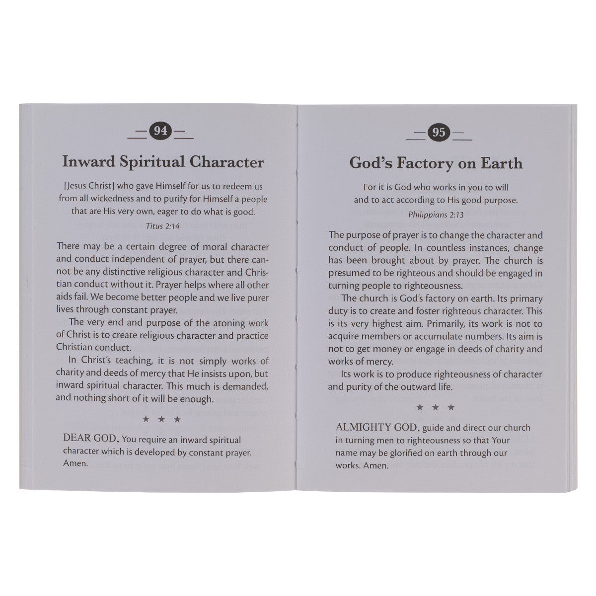 The Power of Prayer Mini Devotional BY E. M. BOUNDS