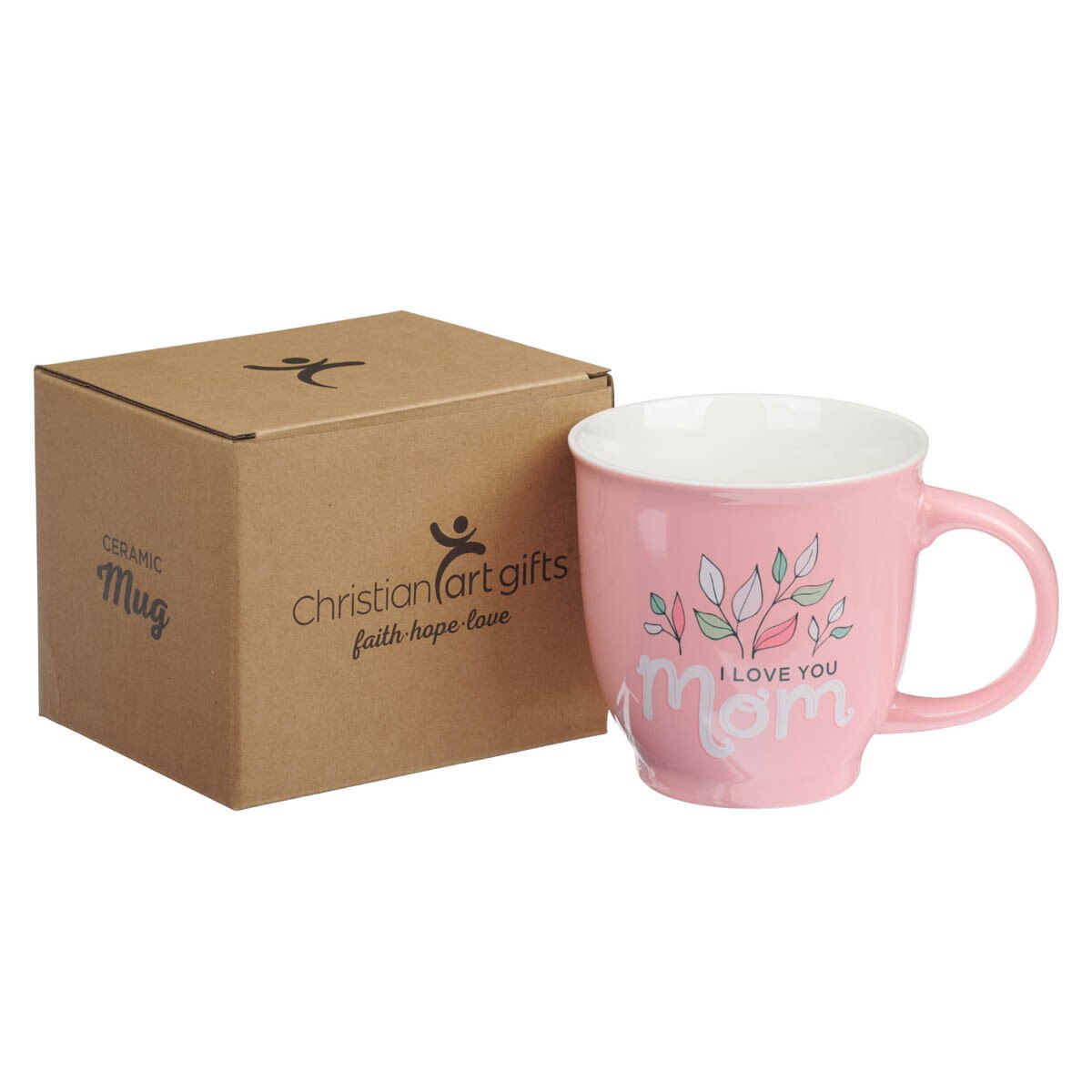 Mug Pink I Love You Mom Isa. 62:4
