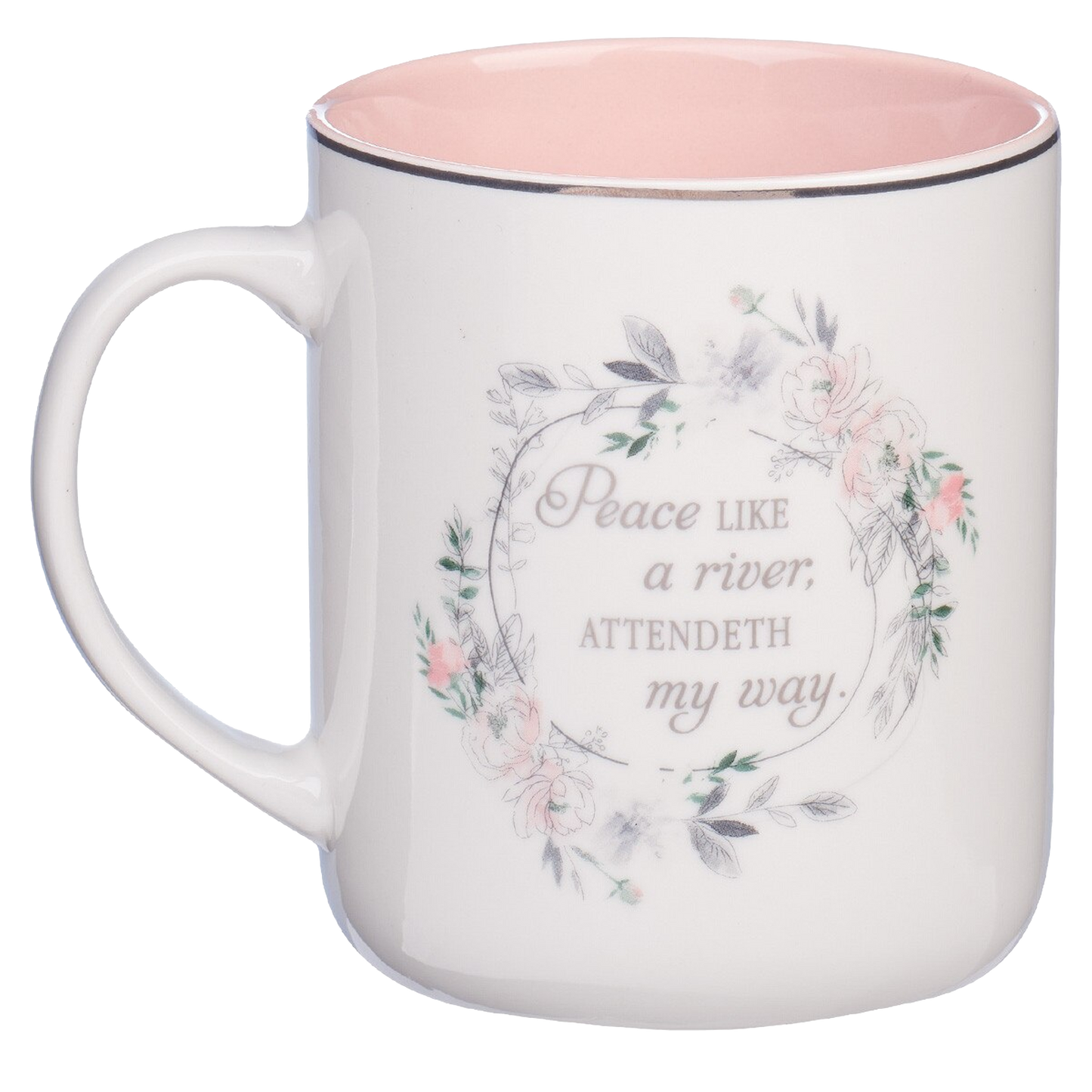 It Is Well Pink Ceramic Mug