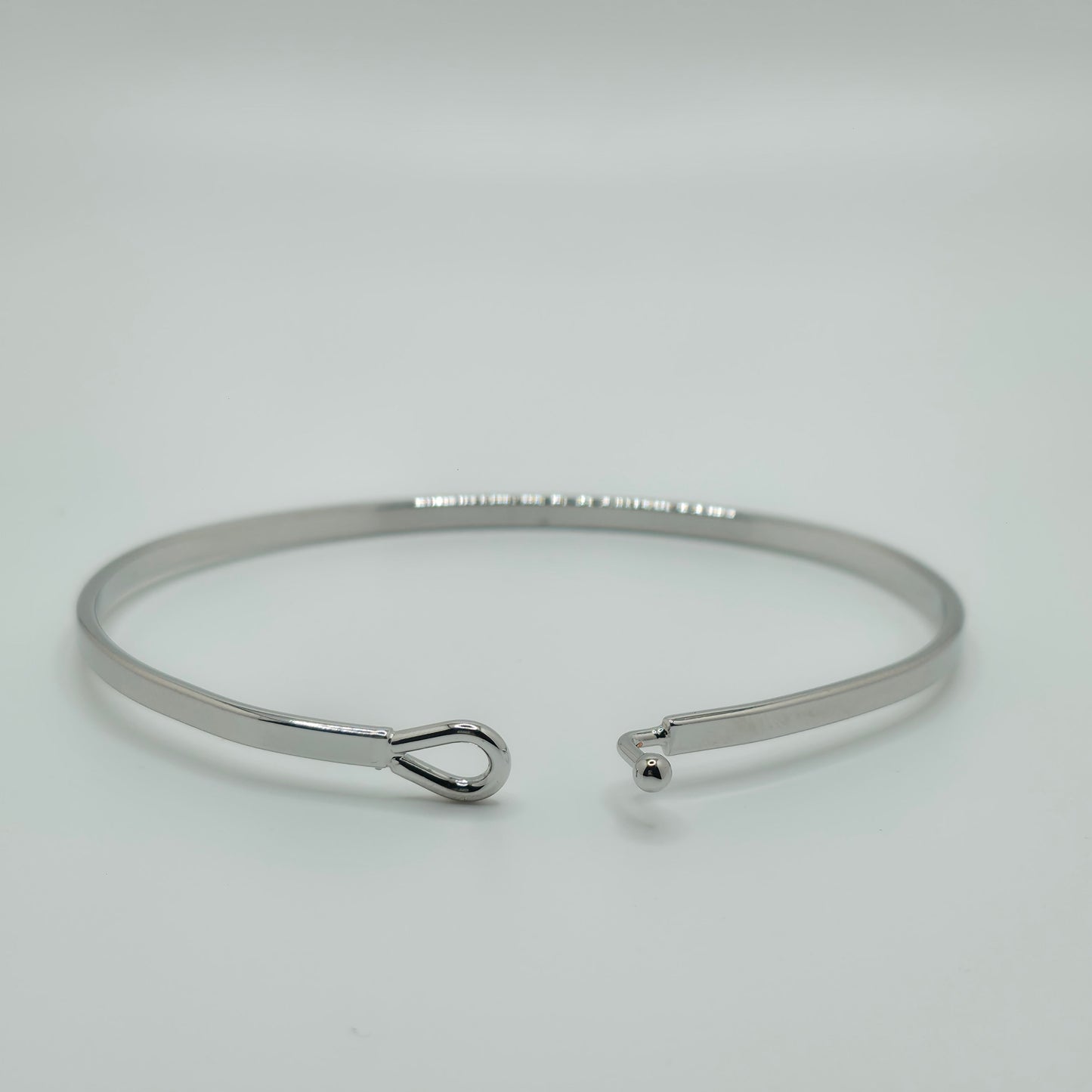 MAMA BEAR Inspirational Message Bracelet Positive Message Engraved Thin Bangle - Jewelry