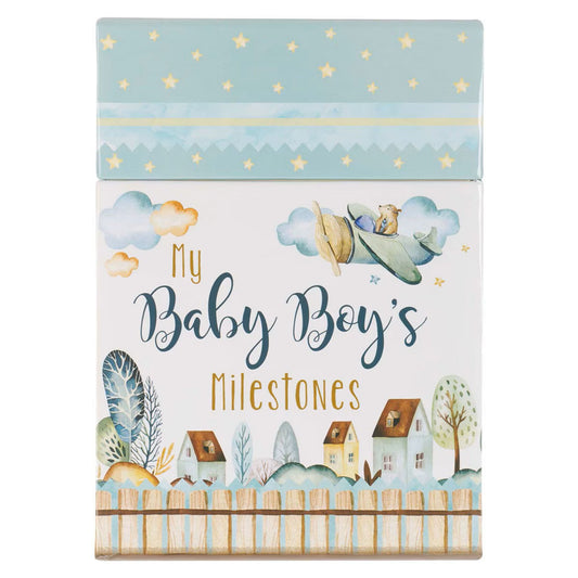 My Baby Boy's Milestone Cards