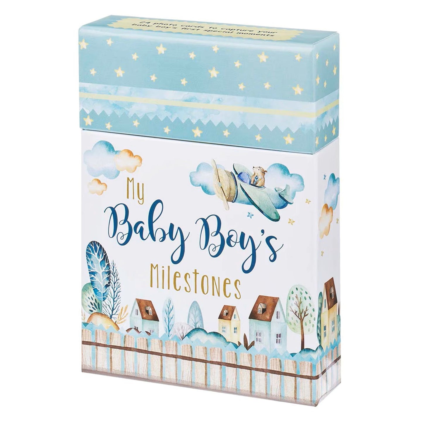 My Baby Boy's Milestone Cards