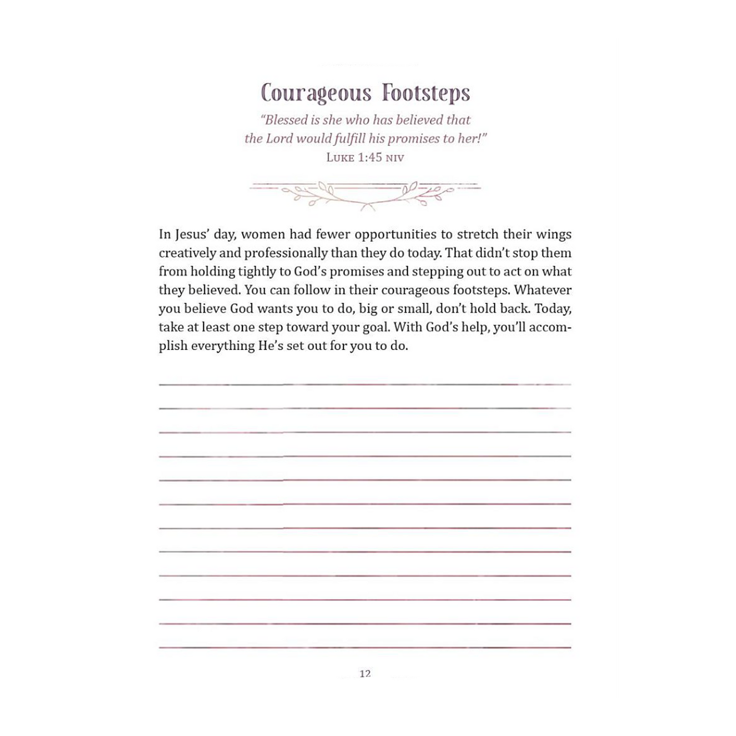 Moving Mountains: A Faith-Filled Devotional Journal for Women Hardcover Compiled by Barbour Staff