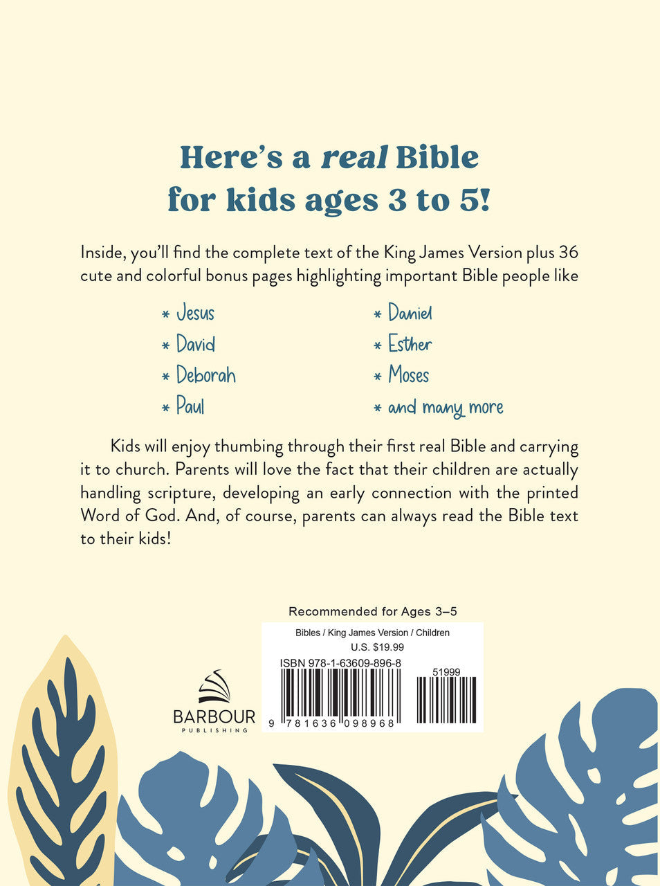 My First Real Bible (boys' cover)