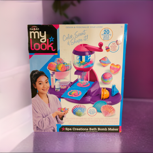 My Look Spa Creations Bath Bomb Maker Cra Z Art Bath Body Kit Craft Toy
