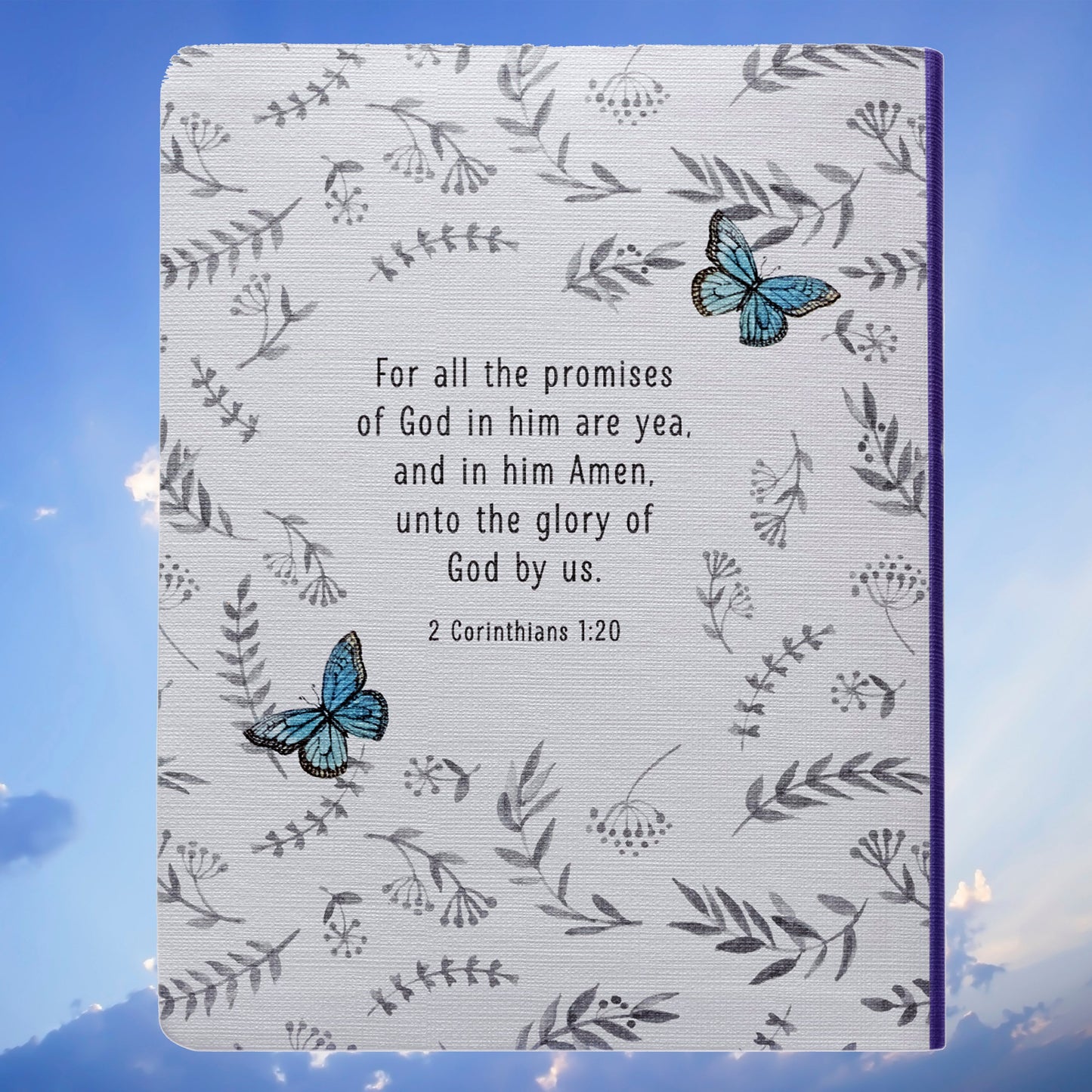 Purple Faux Leather Flexcover KJV My Promise Bible.